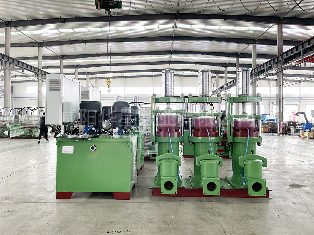 咸陽磚廠處理脫硫廢水使用YBH400壓濾機節(jié)能柱塞泵